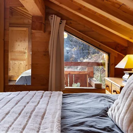 Chalet Chalet In The Woods With Mont Blanc View + Fireplace *
